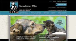 Desktop Screenshot of bcspca.org